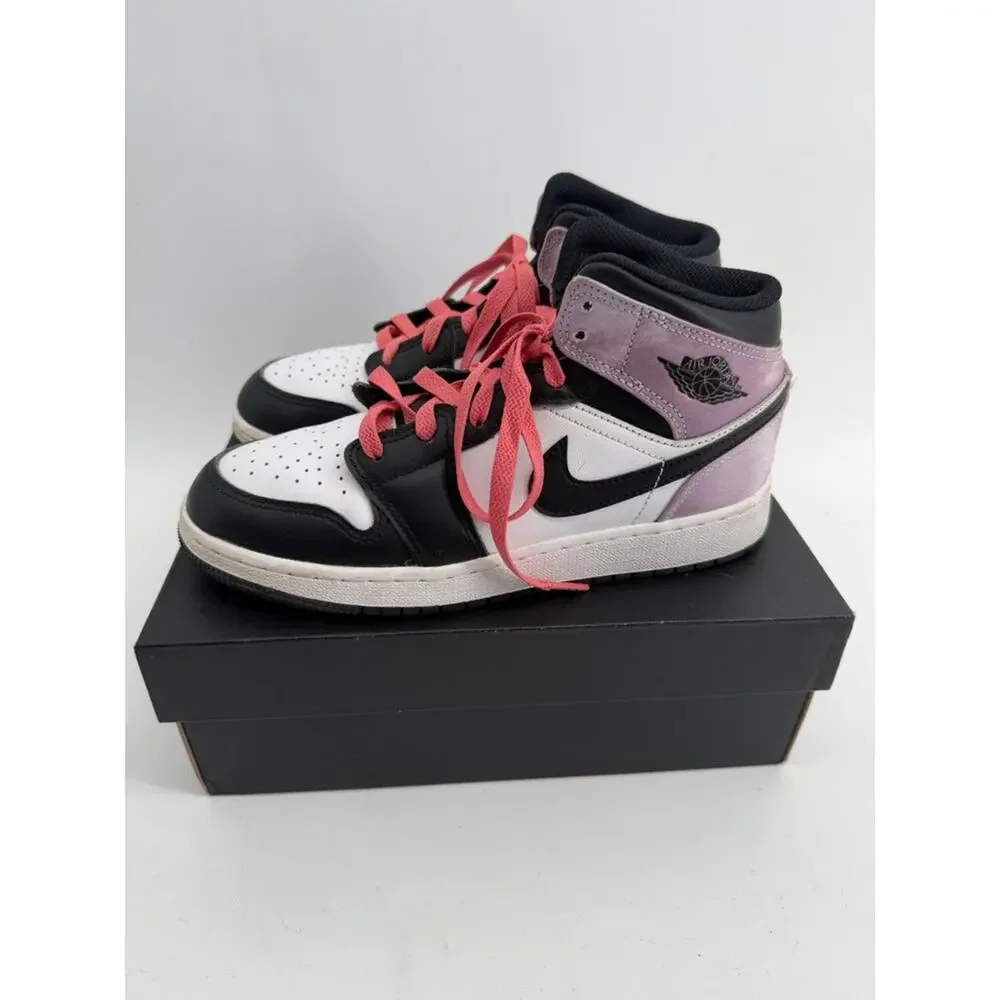 Nike Air Jordan 1 Mid SE (GS) trainer sneakers sz 5